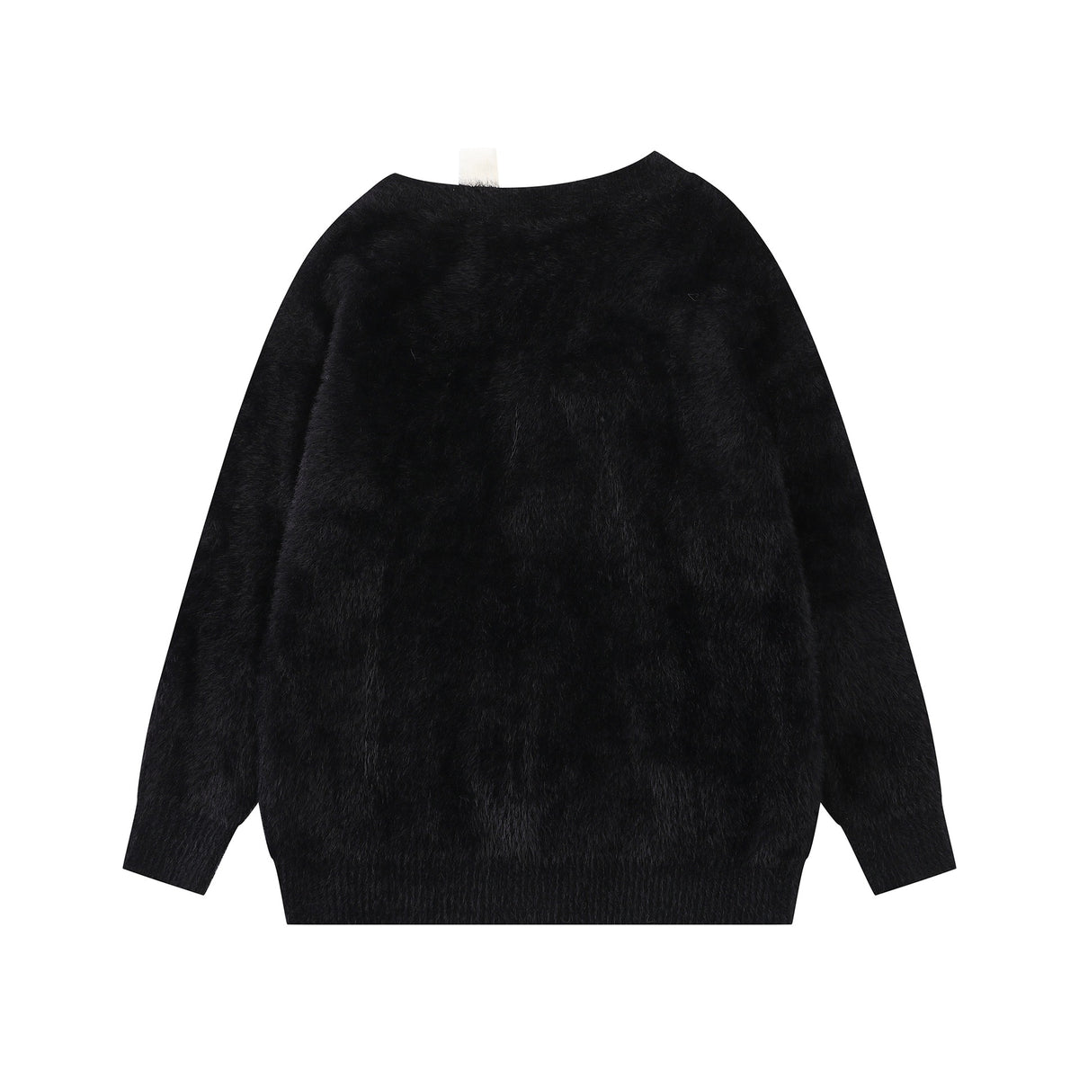 Piano keyboard jacquard design sweater